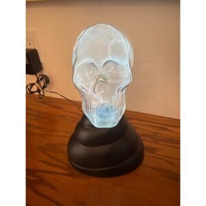 Vintage Glass Plasma Skull